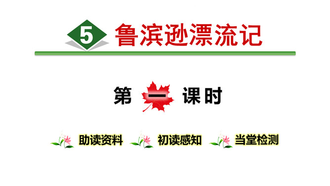 鲁滨逊漂流记PPT课件7